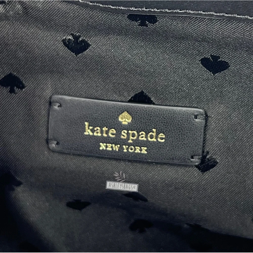 Kate Spade Dumpling Large Satchel In Black - Picture 9 of 14